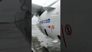 Airbus A320 Centrum Air at Tashkent international airport [upl. by Eelame]