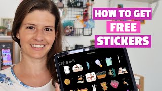 3 Best Places to Download FREE Digital Planner Stickers [upl. by Nomelif262]