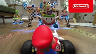 Mario Kart Live Home Circuit – Bandeannonce de lancement Nintendo Switch [upl. by Neelhtak304]