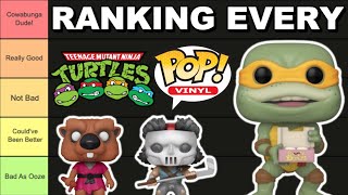 Ranking EVERY TMNT Funko Pop  Tiermaker [upl. by Aivirt]