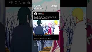 Sarada Meets Team 7 for First Time EPIC Naruto Reunion 🏹 [upl. by Bradly]