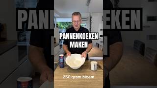 Hoe maak je de lekkerste pannenkoeken Zo makkelijk pannenkoeken recept bakken makkelijk snel [upl. by Adnih]