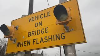 Baddeck Bridge Warning Beacons [upl. by Alios212]