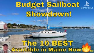 Budget Sailboat Showdown The 10 Best Available In Maine Right Now Get out sailing [upl. by Ahsla]