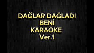 Dağlar dağladı beni  Karaoke Mi [upl. by Ahsinak]