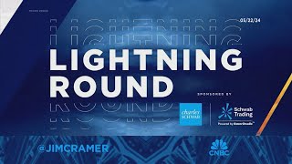 Lightning Round I would not be a buyer of Corning all the way up here says Jim Cramer [upl. by Levinson632]