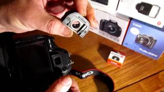 Fitting the Canon EPEX15II eyepiece extender [upl. by Nordek]