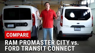 Transit Connect vs ProMaster City The Ultimate Compact Work Van [upl. by Bamberger]