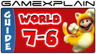 Super Mario 3D World  World 76 Green Stars amp Stamp Locations Guide amp Walkthrough [upl. by Turro]