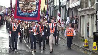 12th July Return Parade in Kilkeel 2023 Clip5 HD [upl. by Obnukotalo]