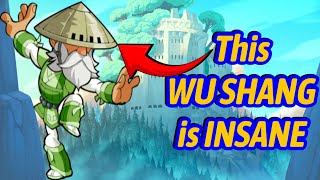 Wu Shang ONLY in Brawlhalla Mobile [upl. by Aihtennek]