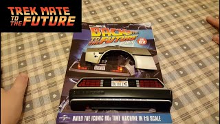 Build The Back To The Future Delorean Issue 2  From Eaglemoss  A Trek Mate Unboxing [upl. by Traweek273]