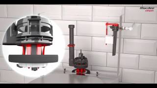 MacDee Wirquin QuickFit Toilet Flush Valve Installation Instructions [upl. by Ahsienyt]