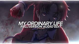 my ordinary life  the living tombstone full version 『edit audio』1 hora [upl. by Nonna278]