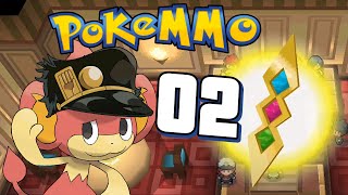 PokeMMO Episode 2  Striaton City GYM BATTLE [upl. by Tella]