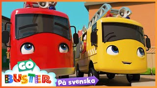 Buster och brandbilen  Go Buster Svenska  tecknade filmer för barn [upl. by Agatha261]