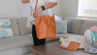 Mansur Gavriel Bucket Bag Review  Regular in CamelloAntico [upl. by Ulda]