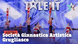 Le capriole della Società Ginnastica Acrobatica Grugliasco [upl. by Nialb]