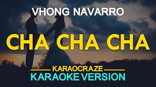 KARAOKE CHA CHA CHA  Vhong Navarro 🎤🎵 [upl. by Tillie]