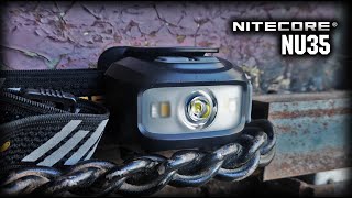 Налобный фонарь Nitecore NU35Headlamp [upl. by Winston]