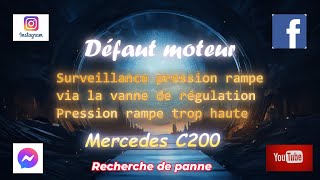 Trop de pression rampe injection Mercedes [upl. by Gaivn]