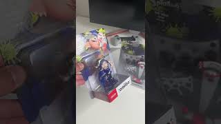 New Splatoon 3 Amiibos are here I dont want open mine splatoon3 amiibo nintendoswitch [upl. by Lednyc]