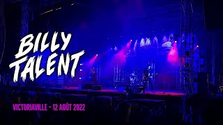 Billy Talent Victoriaville  12 Août 2022 Rock La Cauze [upl. by Esyle968]