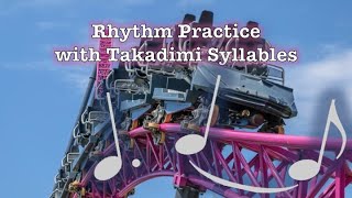 Rhythm Practice with Takadimi Syllables  Ties and Dots [upl. by Adin175]