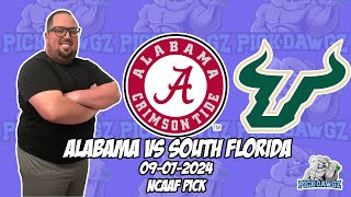 Alabama vs USF 9724 College Football Picks amp Predictions  Week 2 NCAAF Betting Tips [upl. by Sindee483]