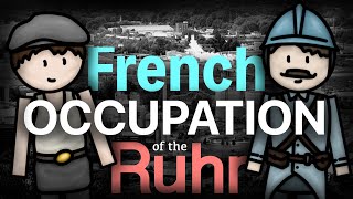 1923 The Occupation of the Ruhr  GCSE History Revision  Weimar amp Nazi Germany [upl. by Anayik]