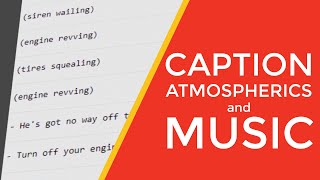 Captioning Atmospherics and Music  Revver HQ [upl. by Arahs]