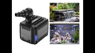 Mini bomba de agua sumergible para peceras fuentes etcsubmersible water pump for fish tanks [upl. by Eal]