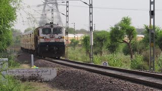 One Of Remaining Diesel Train  Salasar Express Enjoying Its Last Diesel Days [upl. by Yelrihs]