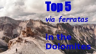 Discovery Dolomites Via Ferrata Tridentina  Sella Group [upl. by Piggy]