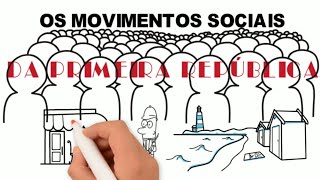 MOVIMENTOS SOCIAIS DA PRIMEIRA REPÚBLICA CANGAÇO VACINA CHIBATA TENENTISMO CANUDOS [upl. by Annunciata413]