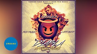 Farruko  Diabla Remix ft Bad Bunny Lary Over Visualizer [upl. by Retla]