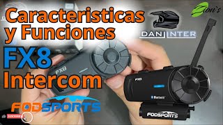 Intercomunicador Fx8 Caracteristicas y Accesorios [upl. by Sidonnie]