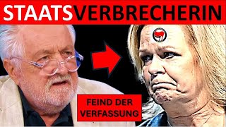 💥LINKSRADIKALE VERFASSUNGSFEINDIN💥 BRODER RECHNET MIT NANCY FAESER AB [upl. by Aerdnas]