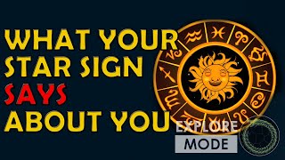 What your Zodiac Star Sign says about you Astrology Explained  Myth Stories amp Explore Mode Collab [upl. by Leahcimaj790]