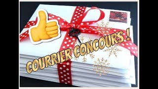 OUVERTURE de COURRIER pour mon CONCOURS  date prolongée [upl. by Vershen332]