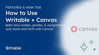 How To Use Writable With Canvas [upl. by Aina]