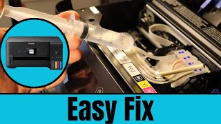 Epson ET 2750  How To Clean Printhead  Printer Error Solved [upl. by Oliva]