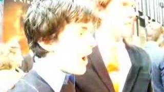 Skandar Keynes at the World Premiere of Prince Caspian [upl. by Stern]