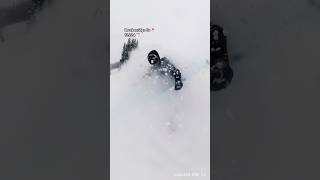 UNTRACKED POWDER BABY snowboarding insta360 [upl. by Acile]