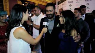 Anushka Arora  Opening night of London Indian Film Festival 2016 [upl. by Narhem]