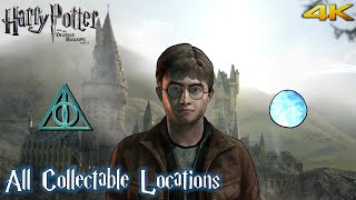 Harry Potter and the Deathly Hallows Part 2 All 44 Collectable Locations Walkthrough 4K 60fps [upl. by Llerrac136]