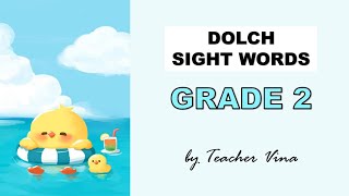 Dolch Sight Words Grade 2 [upl. by Jermyn296]