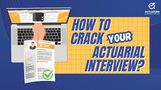 How to ACE your Actuarial Interview [upl. by Cristi477]