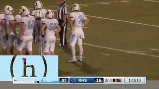 Replay Shawnee Mission East at Rockhurst Varsity Football Game September 16 2016 [upl. by Einaffit420]