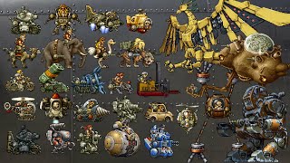 All Slug Vehicles in Metal Slug History [upl. by Huber]